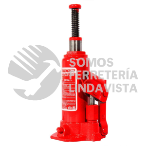 GTE-4 GATO HIDRAULICO DE BOTELLA CON TORNILLO DE EXTENSION 4 TONELADAS TAMER