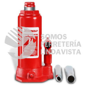 GTE-8 GATO HIDRAULICO DE BOTELLA CON TORNILLO DE EXTENSION 8 TONELADAS TAMER
