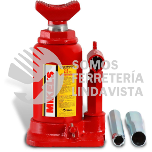 GHT-2.5 GATO HIDRAULICO TELESCOPICO DE BOTELLA 2.5 TONELADAS MIKELS