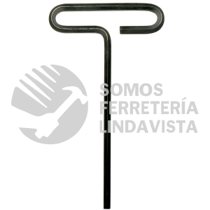 46420 LLAVE HEXAGONAL CORTA TIPO "T", EN PULGADAS, 5/16" URREA