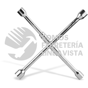 CC-14P LLAVE DE CRUZ PLEGABLE 14" 13/16"-3/4"-17MM-7/8" MIKELS