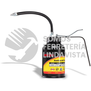 A2F ACEITERA DE PRESION BOTE DE ACERO TUBO FLEXIBLE DE 250 ML MIKELS