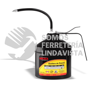 Z5F ACEITERA DE PRESION BOTE DE ACERO TUBO FLEXIBLE 1000 ML MIKELS