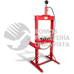 PHB-15 PRENSA HIDRAULICA CON PISTON Y MANOMETRO 15 TONELADAS MIKELS