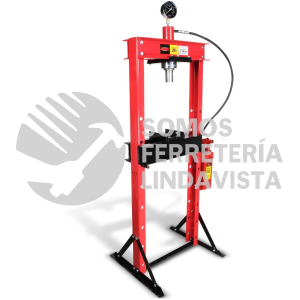 PHB-25 PRENSA HIDRONEUMATICA CON PISTON Y MANOMETRO 20 TONELADAS MIKELS