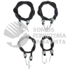 BU-8 CINTURONES ELASTICOS BUNGEES (8 PIEZAS) MIKELS