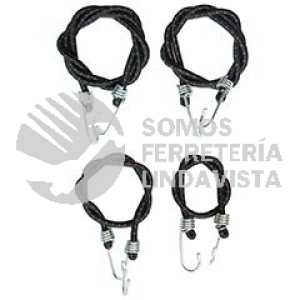 BU-8 CINTURONES ELASTICOS BUNGEES (8 PIEZAS) MIKELS