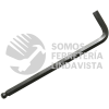 49-5/8BP LLAVE HEXAGONAL TIPO "L" PUNTA DE BOLA, EN PULGADAS, 5/8" URREA