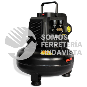 CA-1/2HP COMPRESOR DE AIRE 1/2 HP TIPO HAMBURGUESA 11 LITROS LIBRE DE ACEITE MIKELS