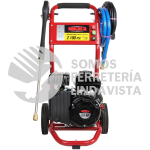 HAG-2100 HIDROLAVADORA DE ALTA PRESION A GASOLINA MOTOR 4 TIEMPOS 2,000 PSI / 3 HP MIKELS