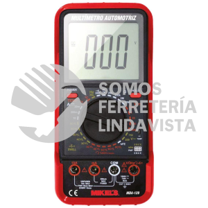 MDA-129 MULTIMETRO DIGITAL AUTOMOTRIZ MIKELS