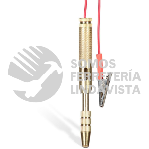 PROCOL-10 PROBADOR DE CORRIENTE LATONADO 6-12-24 V/CD MIKELS