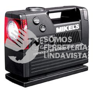 CR-51 COMPRESOR DE AIRE 12 V 5 EN 1 (250 PSI) MIKELS
