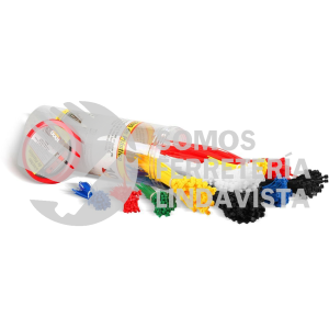 CDP-1000 CINCHOS DE PLASTICO BOTE DE PLASTICO, 1,000 PIEZAS, MULTICOLOR MIKELS