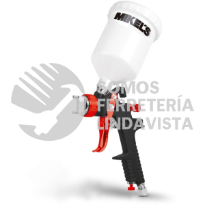 PGP-600 PISTOLA DE AIRE PARA PINTAR HVLP GRAVEDAD 600 ML MIKELS
