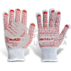 GPVC-2 GUANTES PARA TRABAJO DE ALGODON CON PUNTOS DE PVC MIKELS