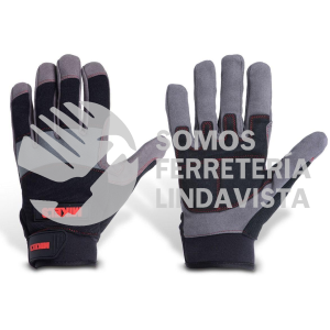 GMP-2 GUANTES PARA TRABAJO PROFESIONALES PARA MECANICO ACOLCHONADOS MEDIANO MIKELS
