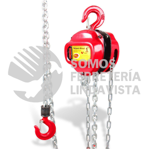 POLM-1 POLIPASTO MANUAL 1 TONELADA CADENA 3 METROS MIKELS