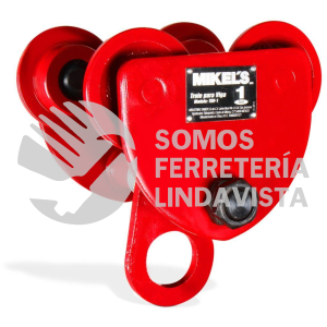 TRV-1 TROLE PARA VIGA 1 TONELADA ANCHO AJUSTABLE MIKELS