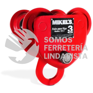 TRV-3 TROLE PARA VIGA 3 TONELADAS ANCHO AJUSTABLE MIKELS