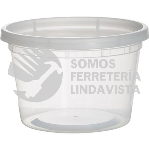 ENVASE2 ENVASE DE PLASTICO NEVERO CON TAPA DE 500 ML BOCA ANCHA NACIONAL