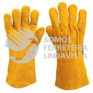 GCL GUANTES DE CARNAZA LARGOS NACIONAL