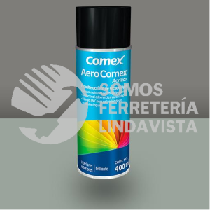 19A1402414 ESMALTE ACRILICO PINTURA EN AEROSOL NEGRO BRILLANTE 400 ML AEROCOMEX