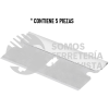 16952 REP-SCRAPER REPUESTO PARA RASPADOR RASP-2 BLISTER CON 5 PIEZAS TRUPER