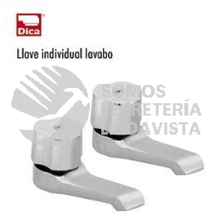4242 LLAVE PARA LAVABO INDIVIDUAL (1 PIEZA) DICA