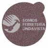 04208 DISCO DE CONTACTO DIAMETRO 6" TELA VELCRO SERIE X088 GRADO 40 LINEA MARRON FANDELI