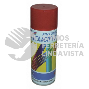 776 PINTURA ROJO BERMELLON ESMALTE ACRILICO EN AEROSOL 400ML ACUARIO