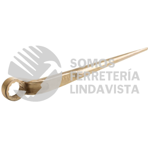 UH2621 LLAVE ESTRUCTURAL DE ESTRIAS DE BRONCE-ALUMINIO ANTICHISPA EN PULGADAS, 1-5/16" URREA