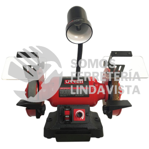 EB1006 ESMERIL DE BANCO 6" 250 W 120 V, 3400 RPM URREA