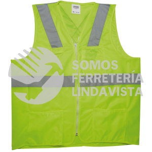 USCH62 CHALECO DE SEGURIDAD DE ALTA VISIBILIDAD VERDE M URREA
