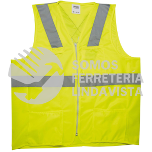 USCH73 CHALECO DE SEGURIDAD DE ALTA VISIBILIDAD AMARILLO EG URREA