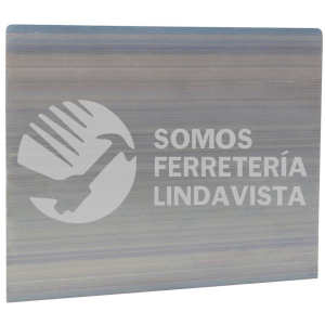 142634 CUÑA PARA RASPAR SIN MANGO 4.5" X 5" FOY