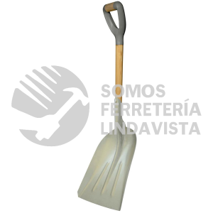 130689 PALA SANITARIA CON PUÑO CONTRACTOR GRIP, CUCHARA DE ALUMINIO SURTEK