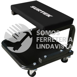 137071 BANCO PARA MECANICO MOVIL ACOLCHONADO, 365 MM SURTEK