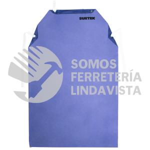 137656 MANDIL DE PVC DIELECTRICO COLOR AZUL, 1.20 M SURTEK