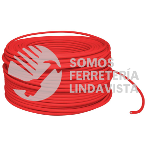 136945 CABLE ELECTRICO UL CALIBRE 10, 100 M COLOR ROJO SURTEK