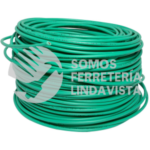 136947 CABLE ELECTRICO UL CALIBRE 10, 100 M COLOR VERDE SURTEK