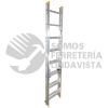 EE16 ESCALERA DE EXTENSION TIPO 3 DE ALUMINIO CON 16 PELDAÑOS SURTEK