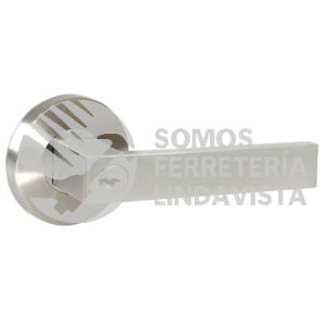 LAL700 MANIJA TUBULAR ALTA RECAMARA NIQUEL SATINADO LOCK