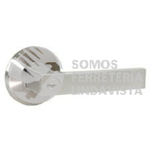 LAL730 MANIJA TUBULAR ALTA PRIVACIA NIQUEL SATINADO LOCK