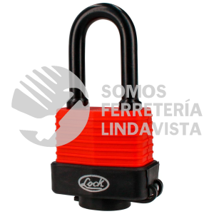 C25L40 CANDADO IMPERMEABLE LARGO 40 MM, LLAVE ESTANDAR LOCK