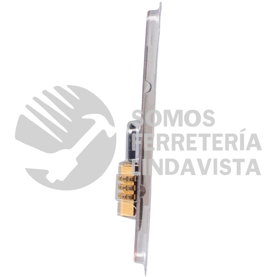 10CA CANDADO DE COMBINACION PROGRAMABLE PARA MALETA, LATON, 20 MM LOCK