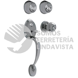 MY-660DUAL-US15VP GATILLO DUAL, NIQUEL SATINADO, DOBLE PROLOK