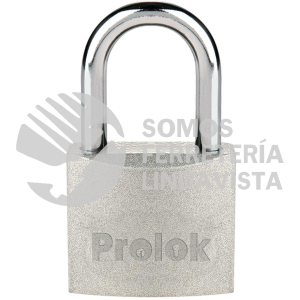P22L38 CANDADO DE ACERO LARGO 38 MM, LLAVE ESTANDAR, EN CAJA PROLOK