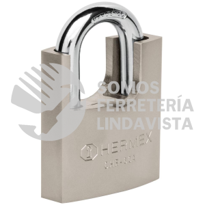 43314 CHR-60A CANDADO DE HIERRO 60 MM CON CORAZA LLAVE ANTI-GANZUA HERMEX