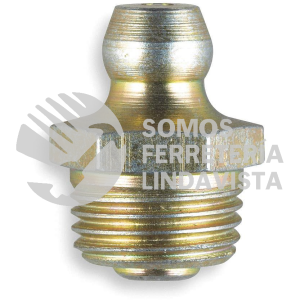 14GRASER006CH GRASERA DE NIPLE ROSCA DE TUBO 1/8" RECTA KARLEN
